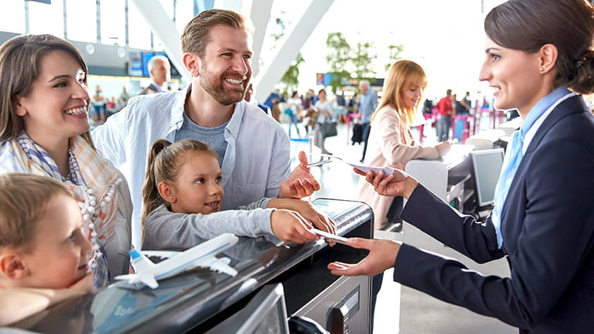 The Check-In Line